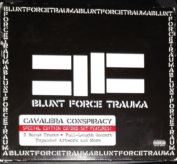 Cavalera Conspiracy : Blunt Force Trauma (CD, Album + DVD-V + S/Edition, Dig)