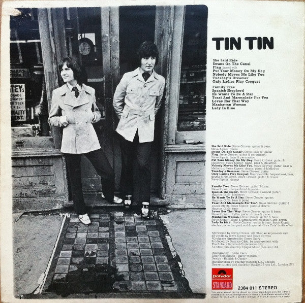 Tin Tin (5) : Tin Tin (LP, Album)
