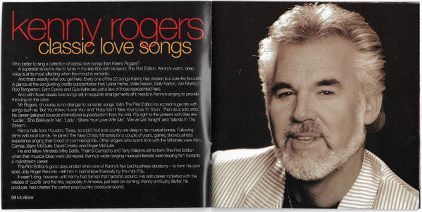 Kenny Rogers : Classic Love Songs (CD, Comp)