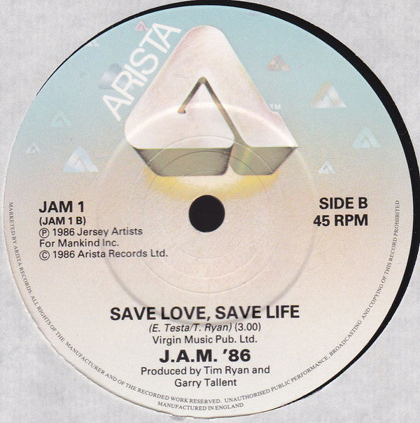 Jersey Artists For Mankind : We've Got The Love (7")