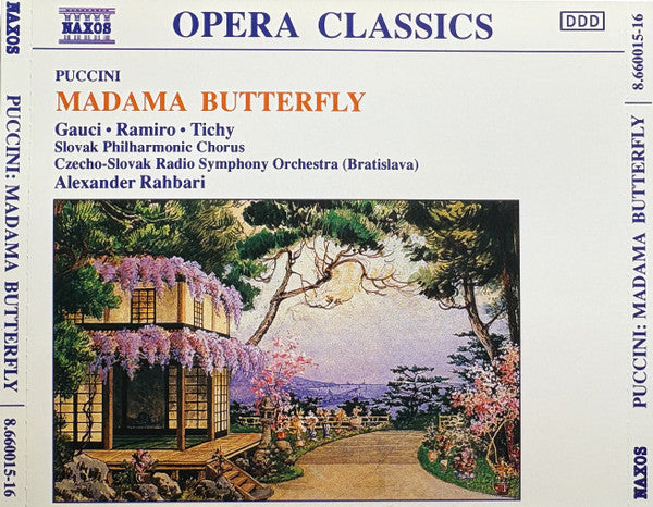 Giacomo Puccini, Miriam Gauci, Yordy Ramiro, Georg Tichy, Slovak Philharmonic Chorus, Slovak Radio Symphony Orchestra, Alexander Rahbari : Madama Butterfly (2xCD, Album, P+O)