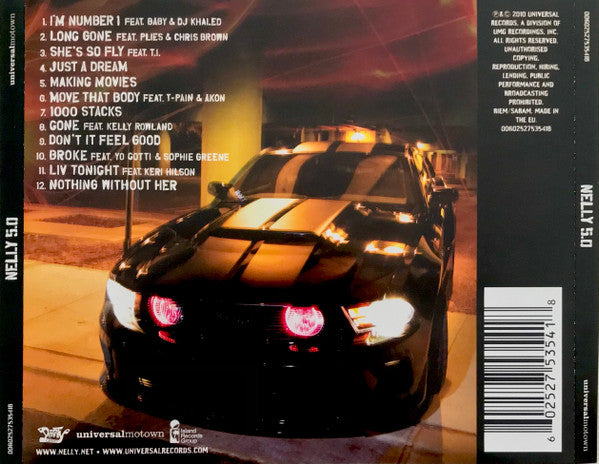 Nelly : 5.0 (CD, Album)