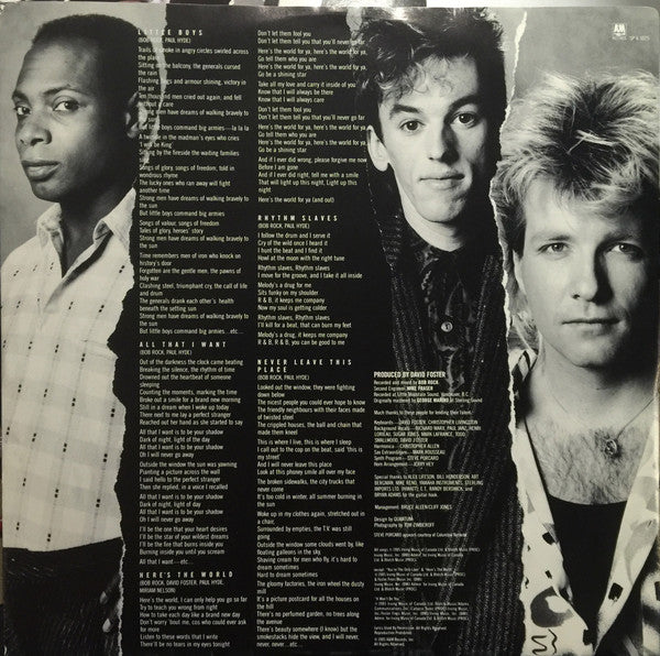 Paul Hyde And Payola$ : Here's The World For Ya (LP, Album)