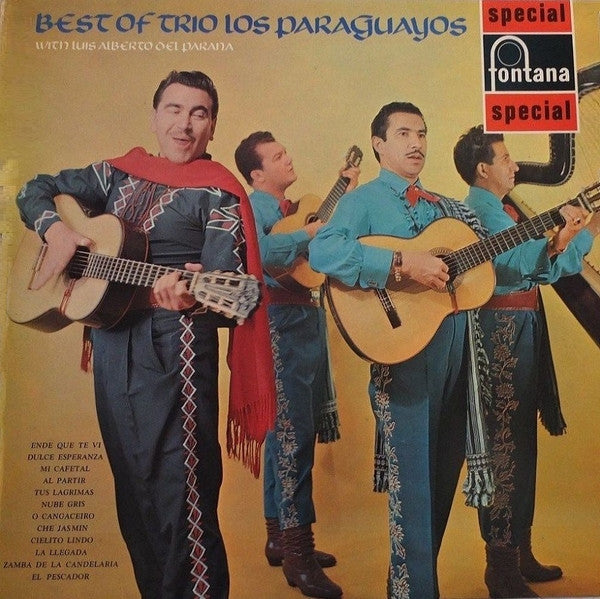 Luis Alberto del Parana y Los Paraguayos : The Best Of Los Paraguayos (LP, Comp, RE)