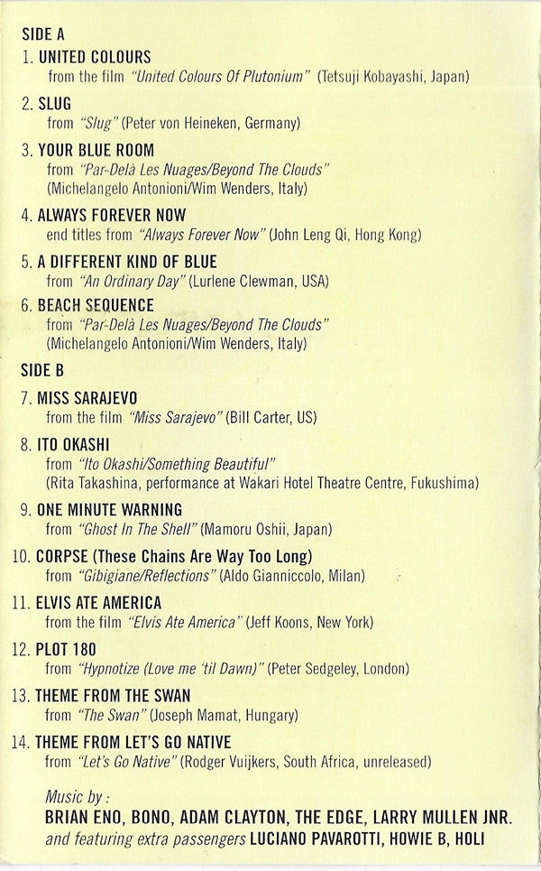 Passengers : Original Soundtracks 1 (Cass, Album)