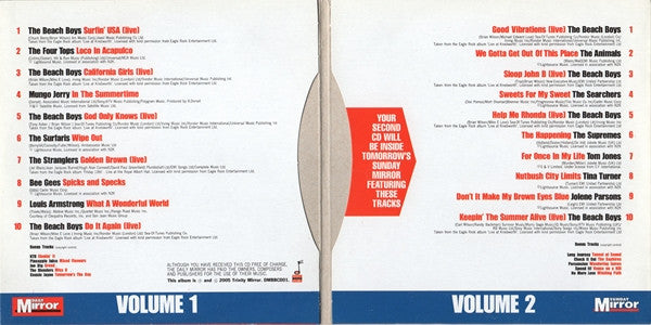 The Beach Boys & Various : Beach Boys & Friends Vol 1 (CD, Comp, Promo)