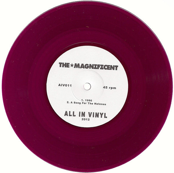 The Magnificent (4) / Elway (2) : The Magnificent / Elway (7", Pur)