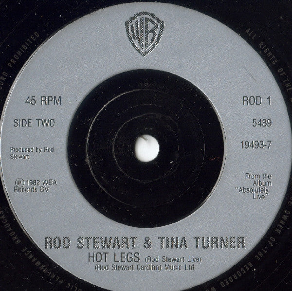Rod Stewart & Tina Turner : It Takes Two (7", Single)