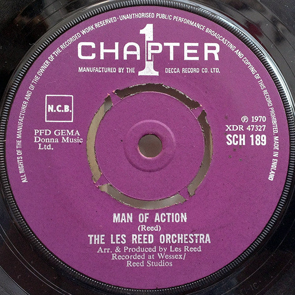 Les Reed And His Orchestra : Lest We Forget (7", Single)