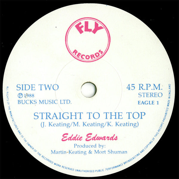 Eddie Edwards (4) : Fly Eddie Fly (7", Single)