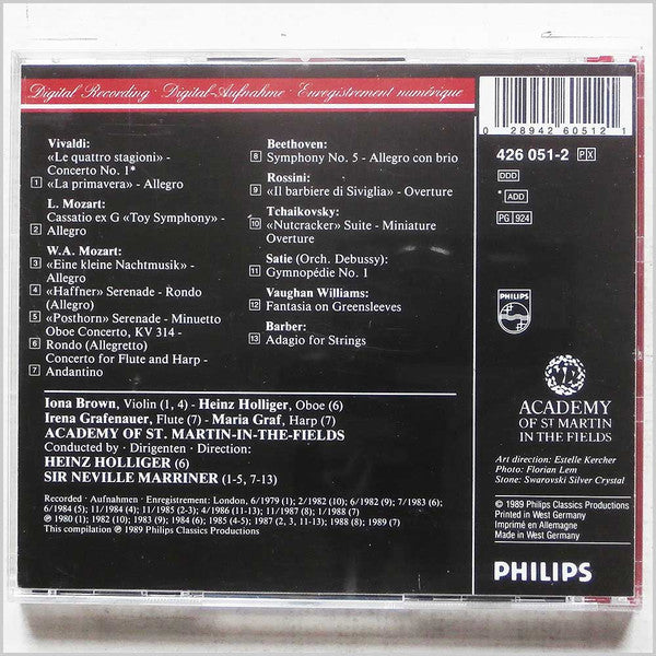 The Academy Of St. Martin-in-the-Fields, Sir Neville Marriner, Iona Brown : The Best Of The Academy Of St. Martin-in-the-Fields (CD, Comp, Ltd)