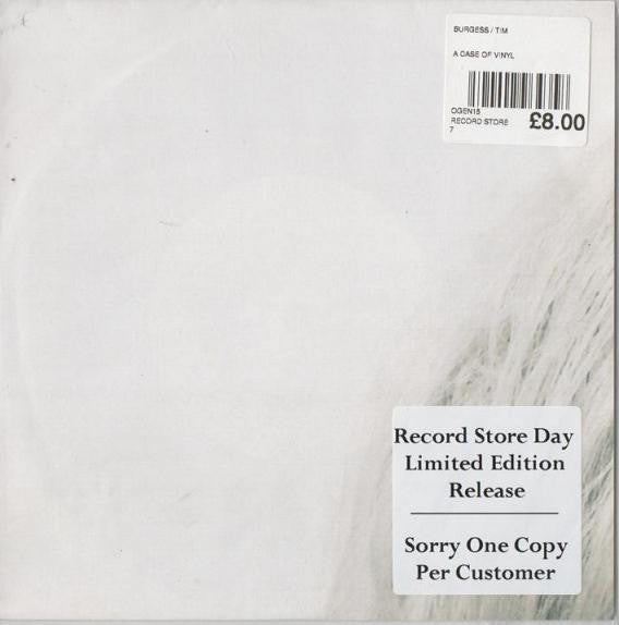 Tim Burgess : A Case For Vinyl (7", RSD, Single, Ltd)