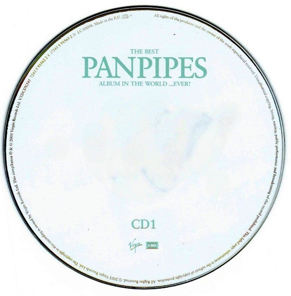 Various - The Best Panpipes Album In The World...Ever! (4xCD) (Very Good Plus (VG)) - DaddyPop