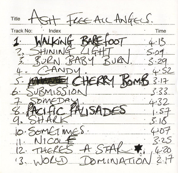 Ash - Free All Angels (CD) (Very Good Plus (VG)) - DaddyPop