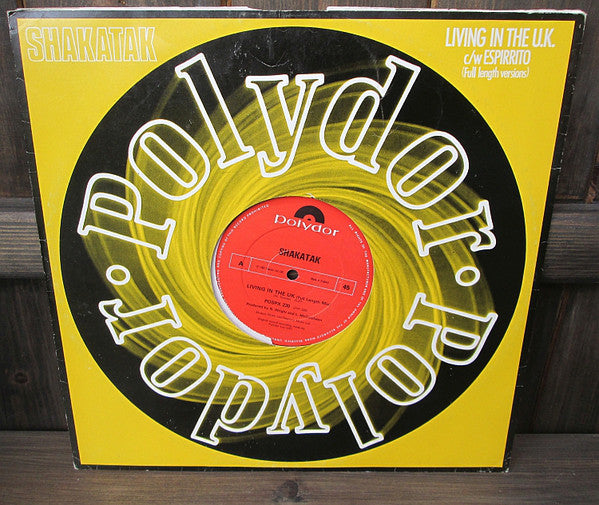 Shakatak : Living In The UK (12", Single)