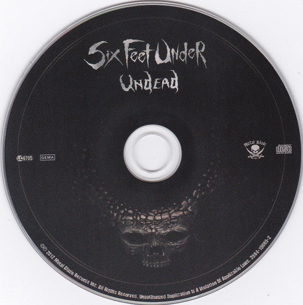 Six Feet Under : Undead (CD, Album, Dig)