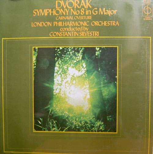 Antonín Dvořák / London Philharmonic Orchestra, Constantin Silvestri : Symphony No. 8 In G Major Etc. (LP, RE)