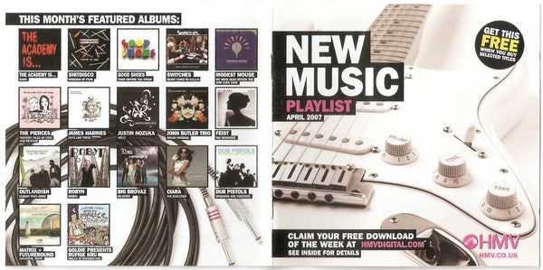 Various : New Music - Playlist : April 2007 (CD, Comp, Promo)