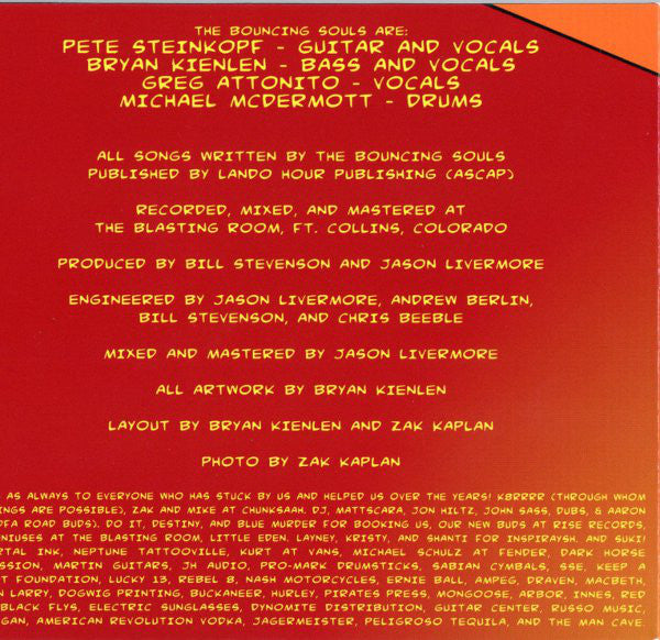 The Bouncing Souls : Comet (CD, Album)