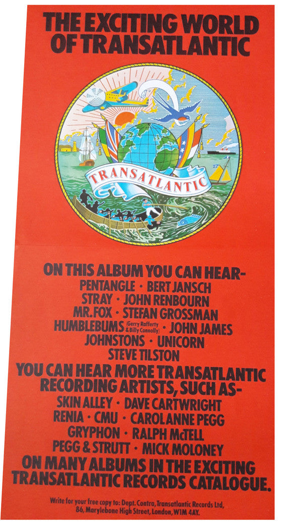 Various : A Stereo Introduction To The Exciting World Of Transatlantic (LP, Comp)