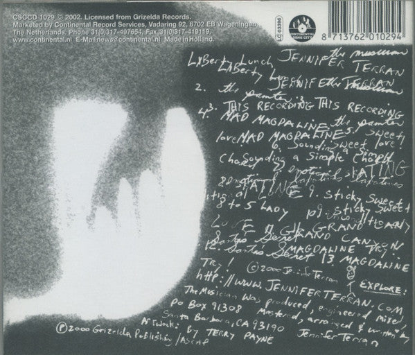 Jennifer Terran : The Musician (CD, Album)