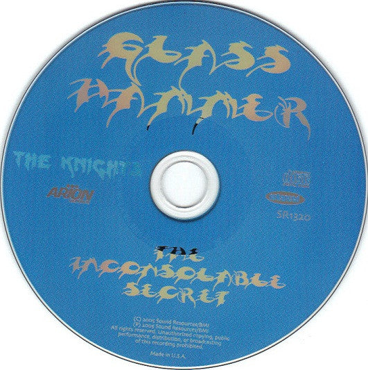 Glass Hammer : The Inconsolable Secret (2xCD, Album, Enh, Tri)