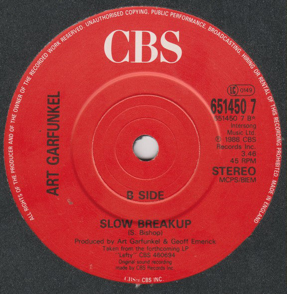 Art Garfunkel - So Much In Love (7) (Very Good Plus (VG)) - DaddyPop