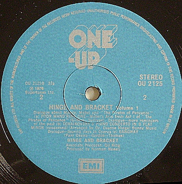 Hinge And Bracket : Volume 1 (LP, Album)