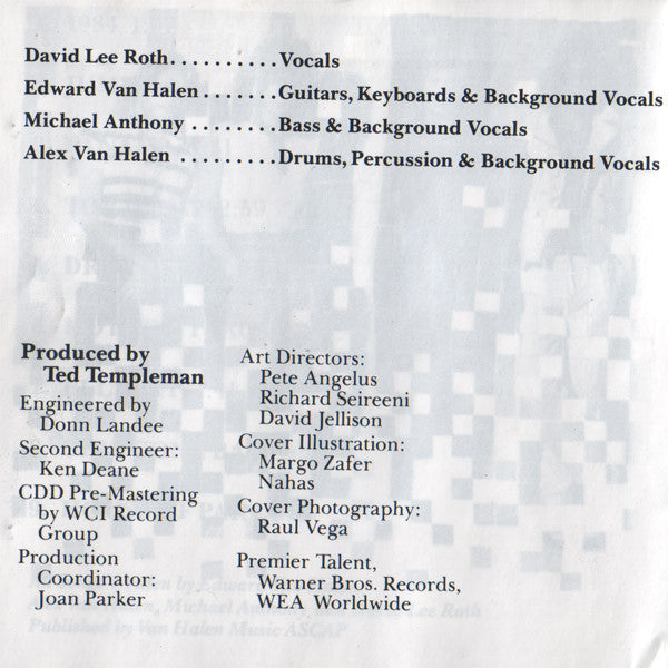 Van Halen : 1984 (CD, Album, RE)