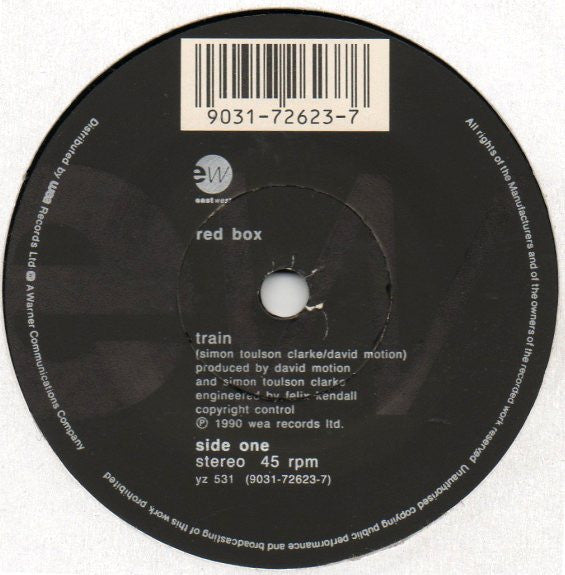 Red Box : Train (7", Single)