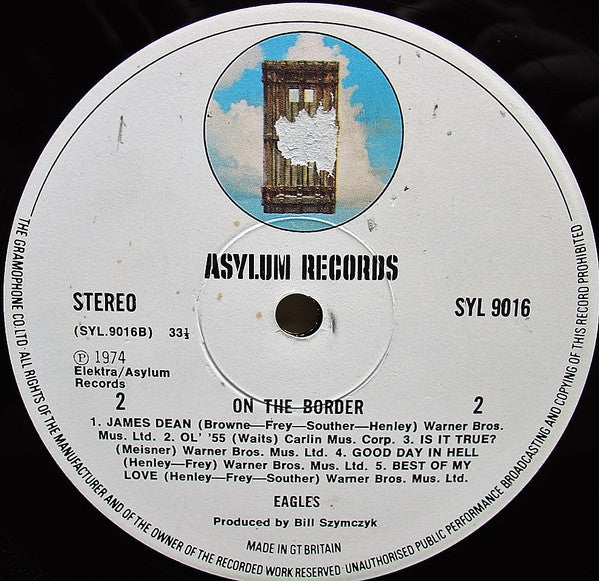 Eagles - On The Border (LP) (Very Good (VG)) - DaddyPop
