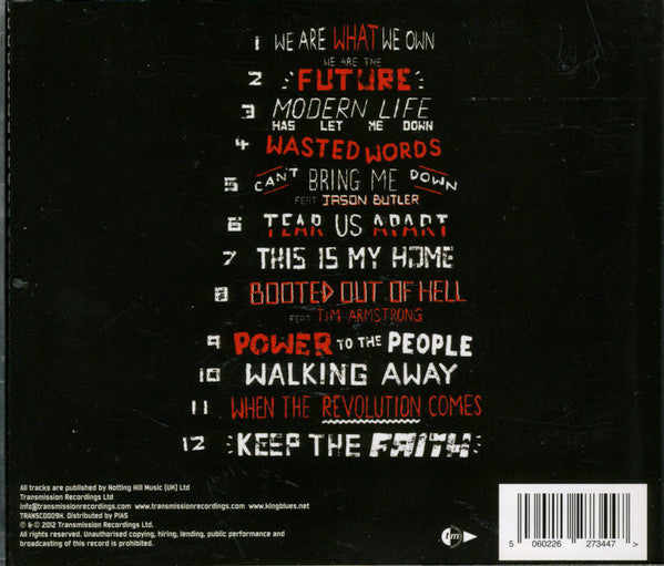 The King Blues : Long Live The Struggle (CD, Album)