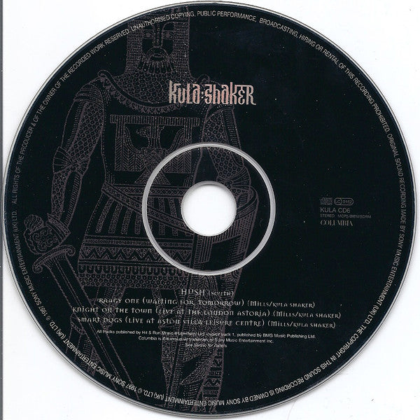 Kula Shaker : Hush (CD, Single, CD1)
