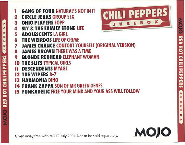 Various : Chili Peppers Jukebox (CD, Comp)