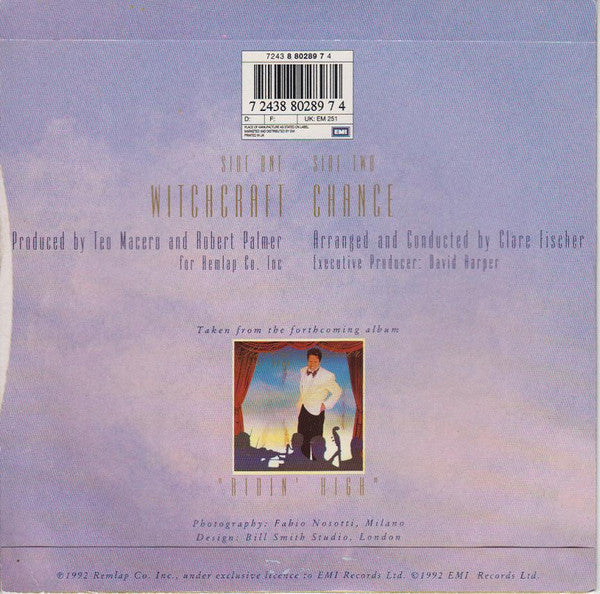 Robert Palmer : Witchcraft (7", Single)