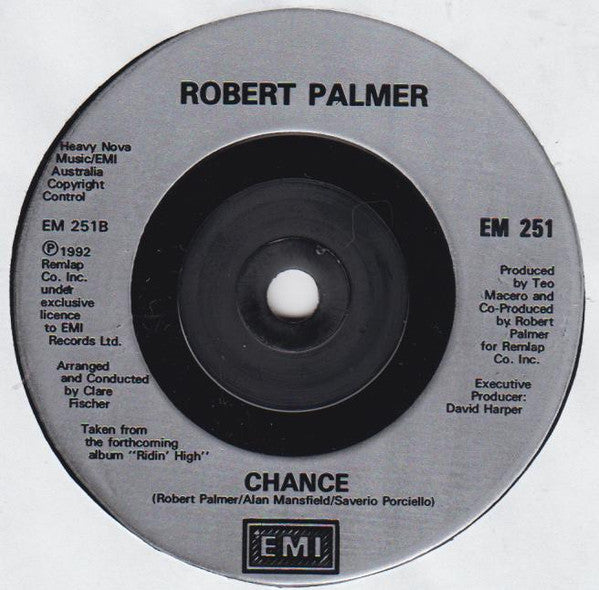 Robert Palmer : Witchcraft (7", Single)