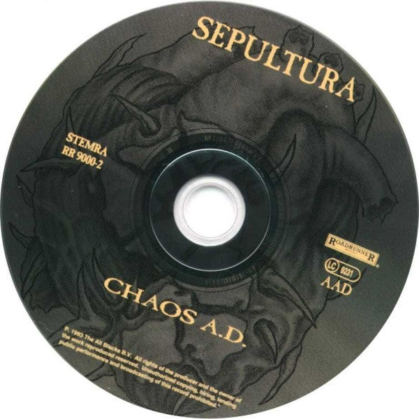 Sepultura : Chaos A.D. (CD, Album, RP)