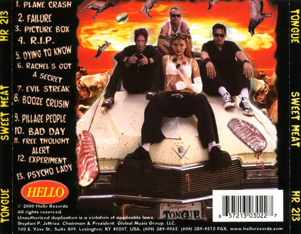 Tongue (6) : Sweet Meat (CD, Album)