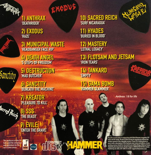 Various : Thrash: Back To Skool (CD, Comp, Smplr)