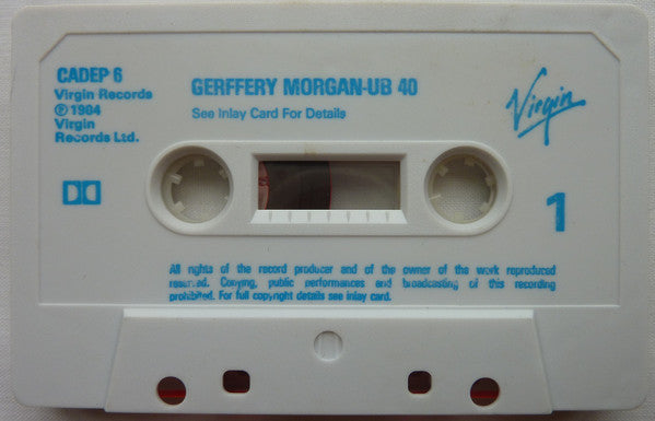 UB40 : Geffery Morgan (Cass, Album)