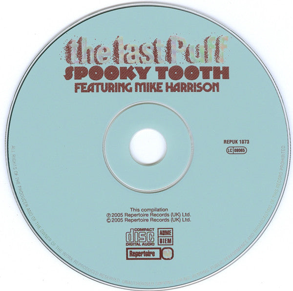 Spooky Tooth Featuring Mike Harrison (2) : The Last Puff (CD, Album, RE, Dig)