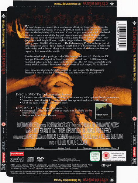 Chimaira : The Dehumanizing Process (DVD + CD, EP, RE, RM)