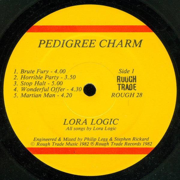 Lora Logic : Pedigree Charm (LP, Album)