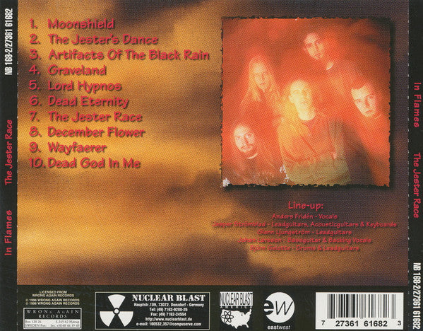 In Flames : The Jester Race (CD, Album)