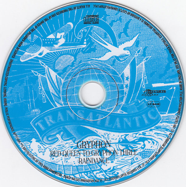 Gryphon : Red Queen To Gryphon Three / Raindance (CD, Comp, RE)