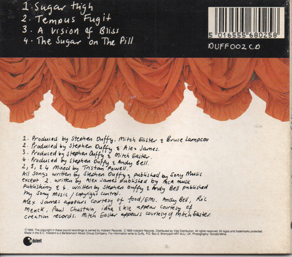 Stephen Duffy : Sugar High (CD, Single)