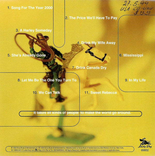 David Allan Coe : Recommended For Airplay (HDCD, Album)