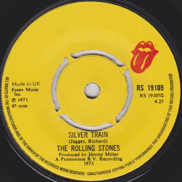 The Rolling Stones : Angie (7", Single, Pus)