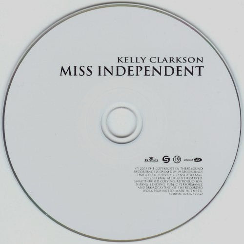 Kelly Clarkson : Miss Independent (CD, Single, Enh)