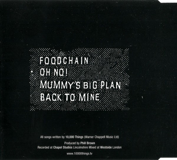10,000 Things - Foodchain (CD) (Very Good Plus (VG)) - DaddyPop